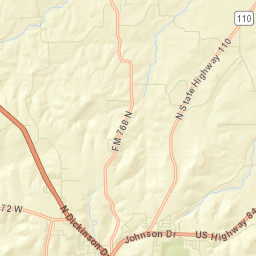 Cherokee County Street Map