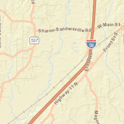 Sharon Street Map