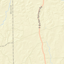 Butler Springs Alabama Street Map