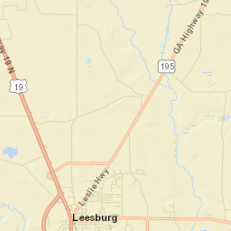 Leesburg Street Map