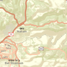 Bet Shemesh Street Map