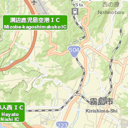 Kokubu-matsuki Street Map