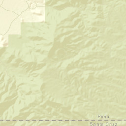 Greaterville Arizona Street Map
