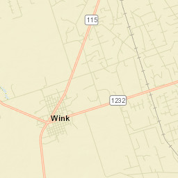 Wink Street Map