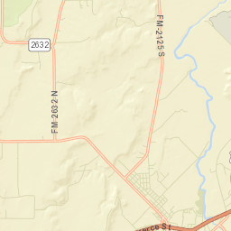 3201 Farm to Market 2125, Brownwood, TX Street Map