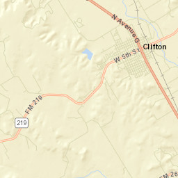 Clifton Street Map