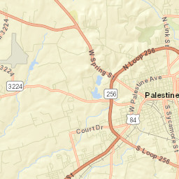 Booker Street, Palestine, TX 75803, USA Street Map