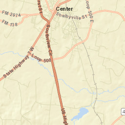 Center Street Map