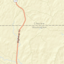 Rescueville Alabama Street Map