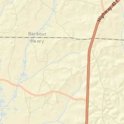 Lawrenceville Alabama Street Map