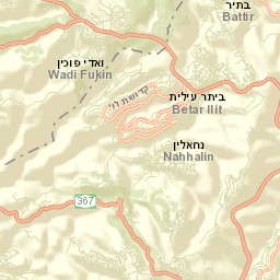 Ẕur Hadassa Street Map