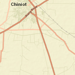 Chiniot Street Map