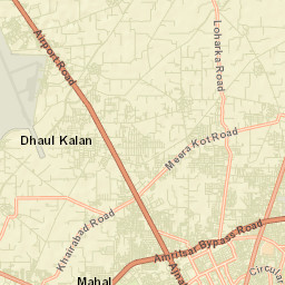 Amritsar Street Map