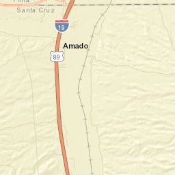 Amado Arizona Street Map