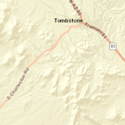 Tombstone Arizona Street Map