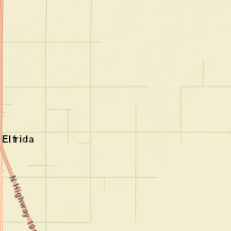 Elfrida Arizona Street Map