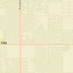 Agua Dulce Street Map