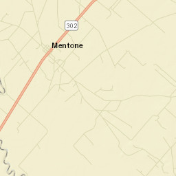 Mentone Street Map