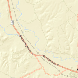 Valley Mills Street Map