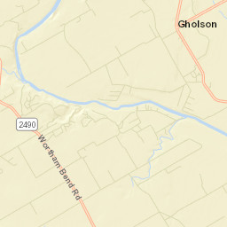 Gholson Street Map