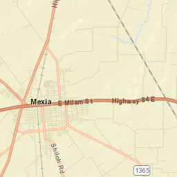 Mexia Street Map