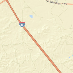 Natchitoches Parish Street Map
