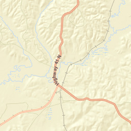 Fountain Alabama Street Map