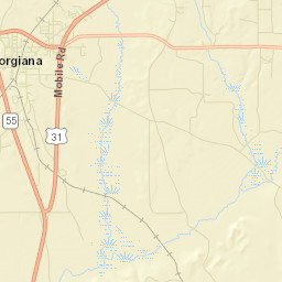 Avant Alabama Street Map