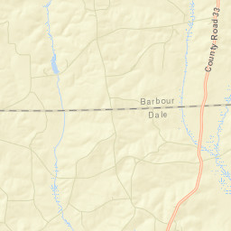 Roberts Crossroads Alabama Street Map