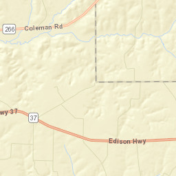 Clay County Street Map