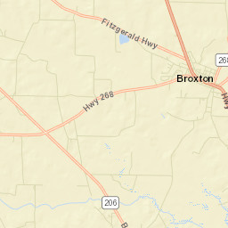 Broxton Street Map