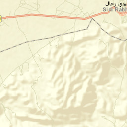 Sidi Rahhal Street Map