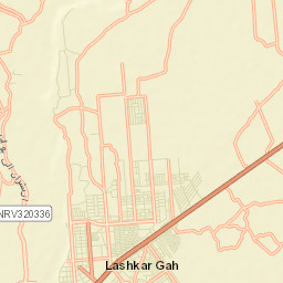 Lashkar Gāh Street Map