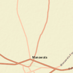 Mananwala Street Map