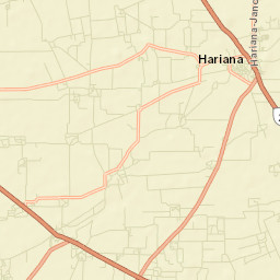 Hariana Street Map
