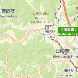 Nichinan Shi Street Map