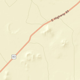 Chiricahua Arizona Street Map