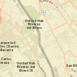 Loma Blanca Street Map