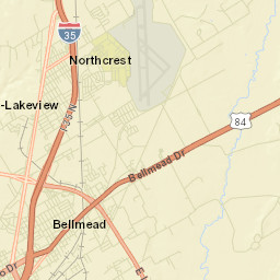 Bellmead Street Map