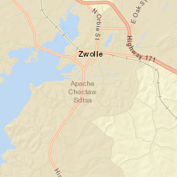 Zwolle Street Map