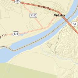 Vidalia Street Map