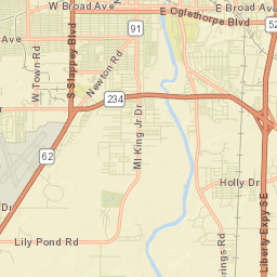 Albany Street Map