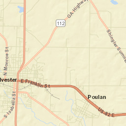 Sylvester Street Map