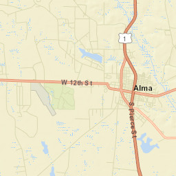 Alma Street Map