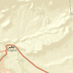 Tinghir Street Map