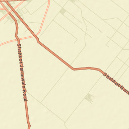 Shahkot Tehsil Street Map
