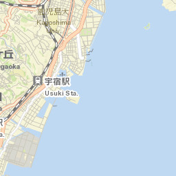 Kagoshima Street Map