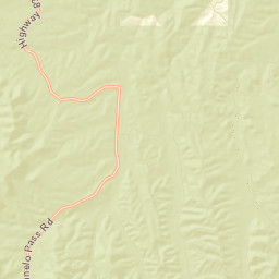 Canelo Arizona Street Map