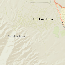 Sierra Vista Arizona Street Map