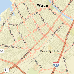 Beverly Street Map